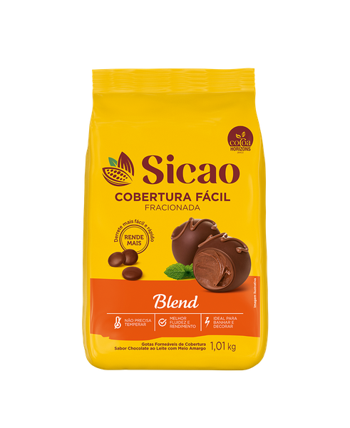 COBERTURA GOTAS FACIL BLEND 1,01KG SICAO