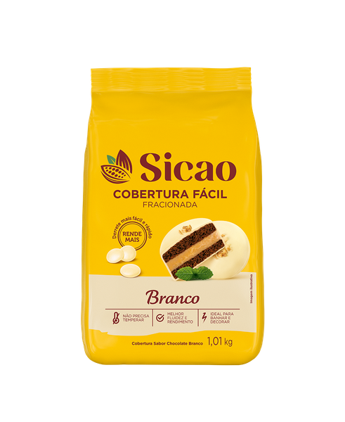 COBERTURA GOTAS FACIL BRANCO 1,01KG SICAO