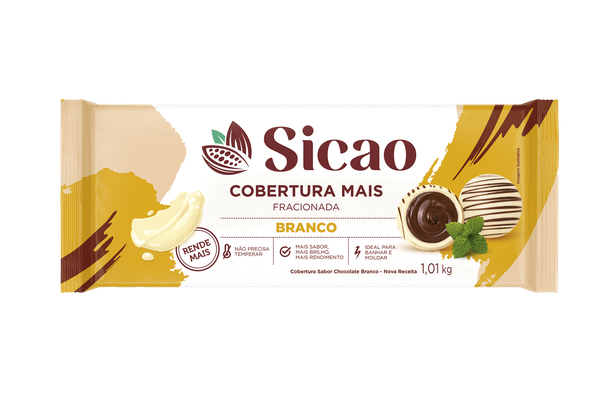 COBERTURA MAIS BRANCO 1,010KG SICAO