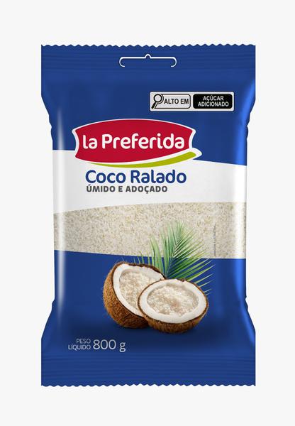 COCO RALADO ADOCADO 800G LA VIOLETERA