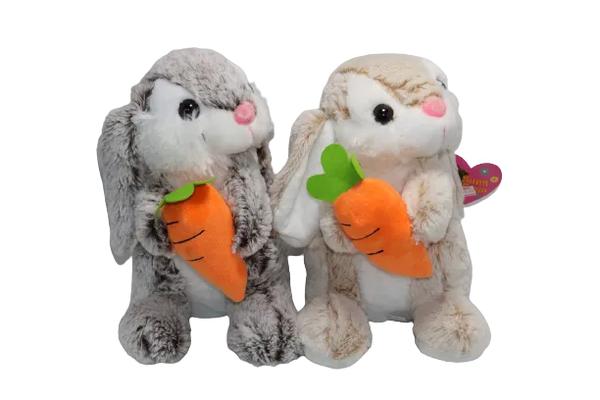 COELHO COM CENOURA PELUCIA REF.CH1936 UN SUNN TOYS
