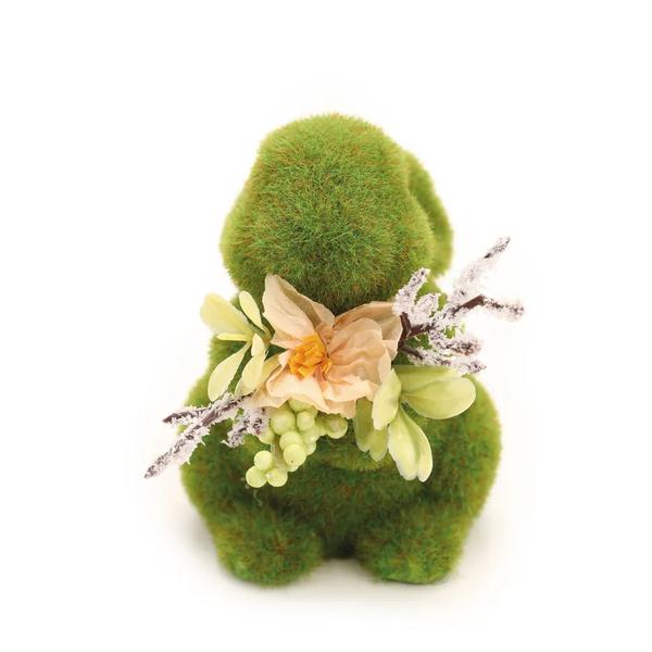 COELHO DEC.GRAMA C/ARRANJO DE FLOR VRD UN CROMUS