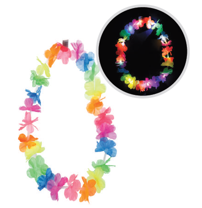 COLAR HAVAIANO NEON COLORIDO CARNAVAL UN SILVER