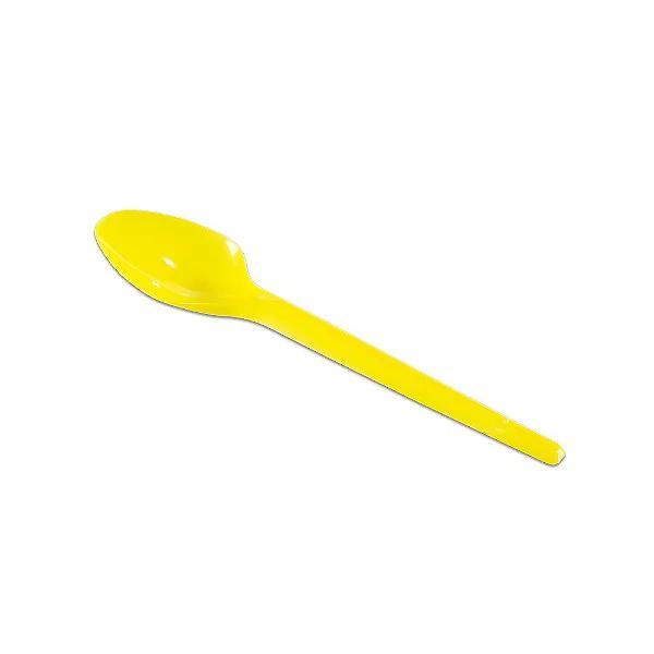 COLHER SOBREMESA AMARELO 50UN PRAFESTA 9953