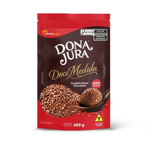 CONFEITO DOCE MEDIDA 400G CACAU FOODS