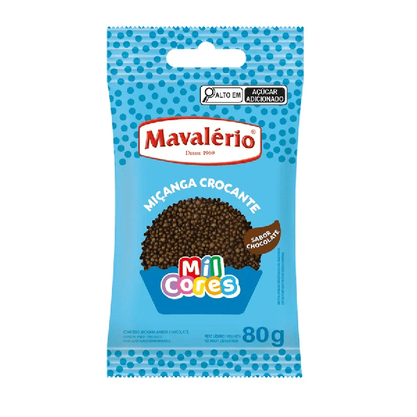 CONFEITO MICANGA REDONDO 80G MIL CORES