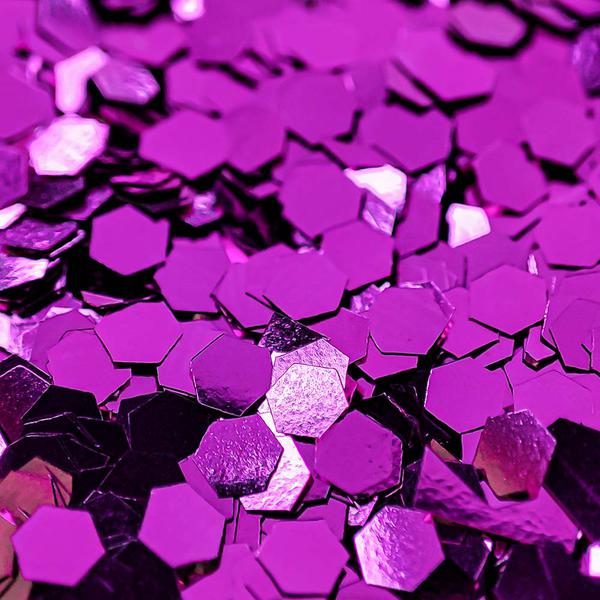 CONFETE METALIZADO 0,2CM ROSA 15G UN KLF