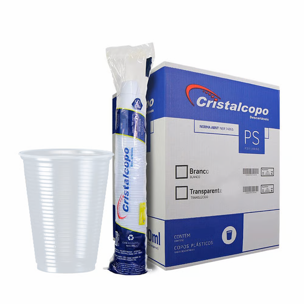 COPO 150ML CRISTAL 2500UN CRISTAL