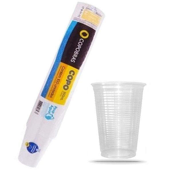 COPO 300ML 100UN CF-300 TRANSP PP COPOBRAS