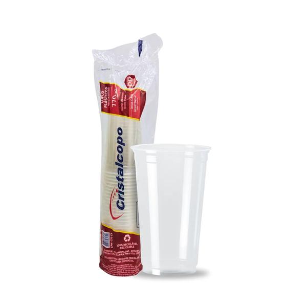 COPO 770ML CRISTAL 25UN CRISTAL