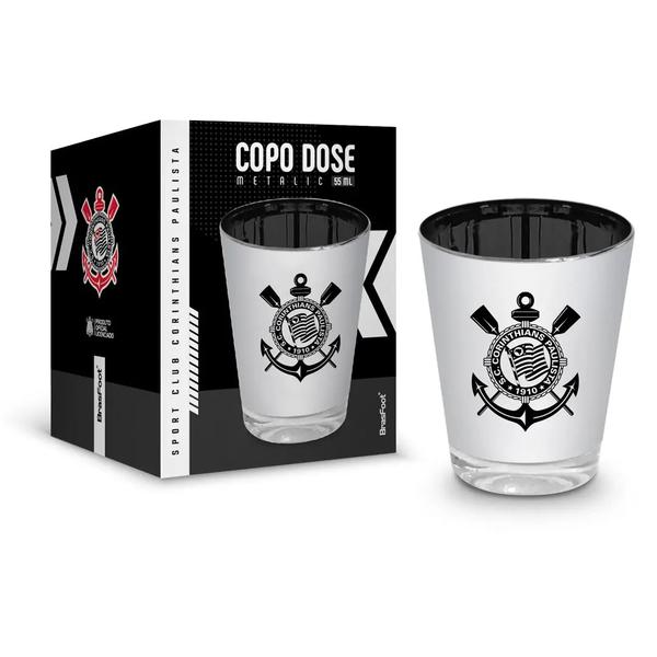 COPO DOSE METALIC 55ML TIMES CORINTHIANS UN