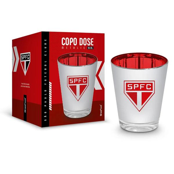 COPO DOSE METALIC 55ML TIMES SAO PAULO UN