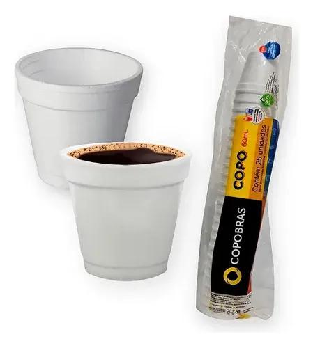 COPO ISOPOR 60ML 25UN COPOBRAS
