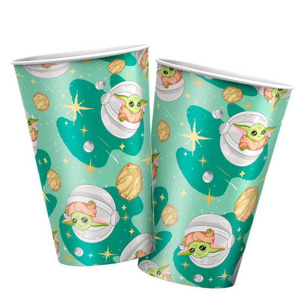 COPO PAPEL 180ML GROGU 08UN REGINA