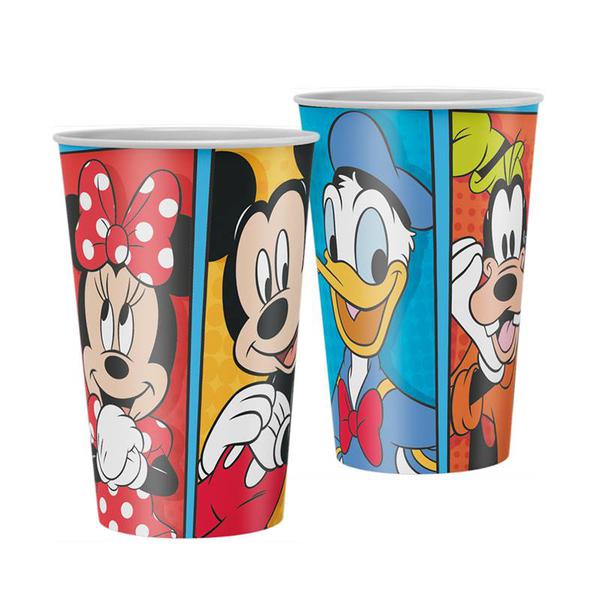 COPO PAPEL 180ML MICKEY E AMIGOS 08UN REGINA