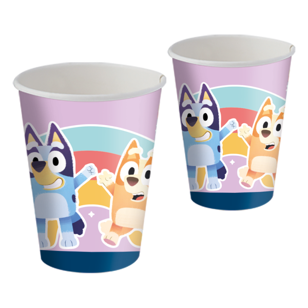 COPO PAPEL 200ML BLUEY 08UN FESTCOLOR