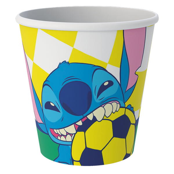 COPO PAPEL 200ML STITCH NA COPA 08UN FESTCOLOR