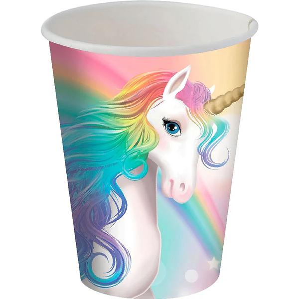 COPO PAPEL 200ML UNICORNIO NEW 08UN FESTCOLOR