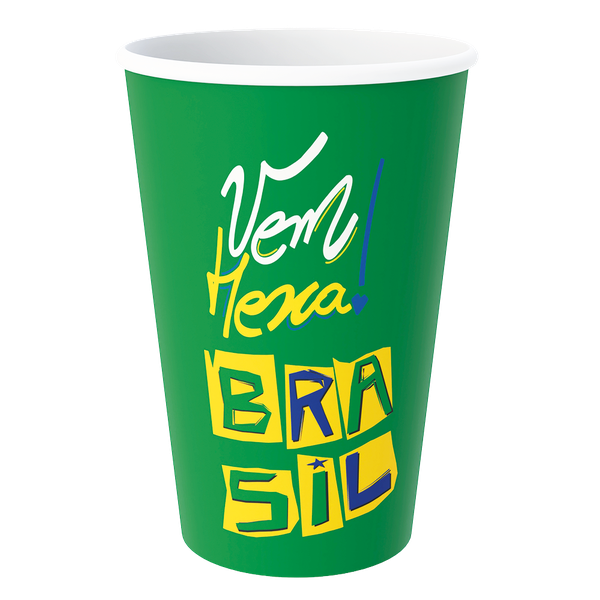 COPO PAPEL 300ML COPA 2026 08UN FESTCOLOR