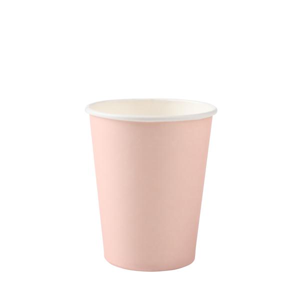 COPO PAPEL CORACAO ROSA 08UN SILVER