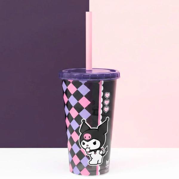 COPO REFRI 500ML HELLO KIT KUROMI UN UN PLASUTIL