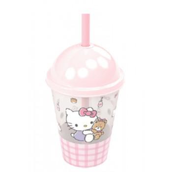 COPO SHAKE 500ML HELLO KIT UN PLASUTIL