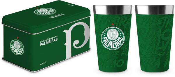 COPO TERMICO NEW STONE LATA TIMES RELEVO TIMES PALMEIRAS UN