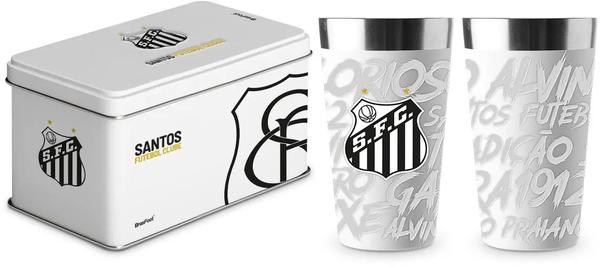 COPO TERMICO NEW STONE LATA TIMES RELEVO TIMES SANTOS UN