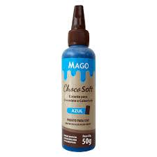 CORANTE CHOCO SOFT AZUL 50G UN MAGO