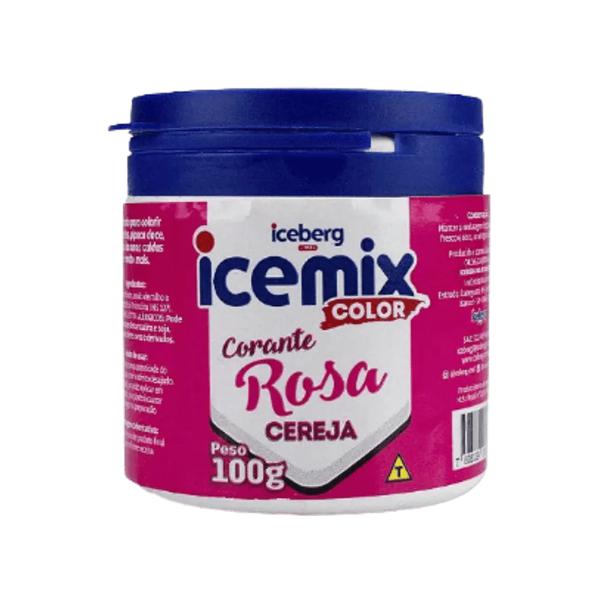 CORANTE ICEMIX COLOR ROSA CEREJA 100G ICEBERG