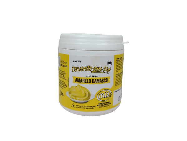 CORANTE PO AMARELO DAMASCO 100G MIX