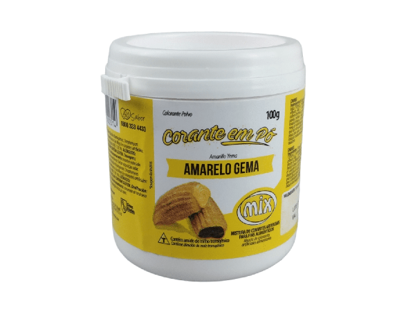 CORANTE PO AMARELO GEMA 100G MIX
