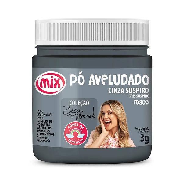 CORANTE PO AVELUDADO CINZA SUSPIRO 3G UN MIX