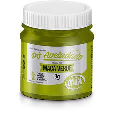 CORANTE PO AVELUDADO MACA VERDE 3G MIX