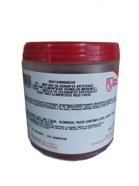 CORANTE PO VERMELHO MORANGO 500G MIX
