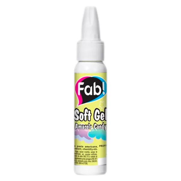 CORANTE SOFT GEL AMARELO CANDY 25G FAB!