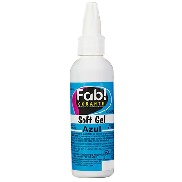 CORANTE SOFT GEL AZUL 60G FAB!