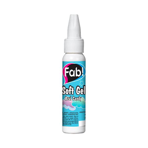CORANTE SOFT GEL AZUL CANDY 25G FAB!