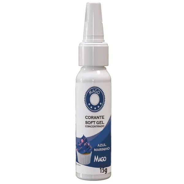 CORANTE SOFT GEL AZUL MARINHO 15G MAGO