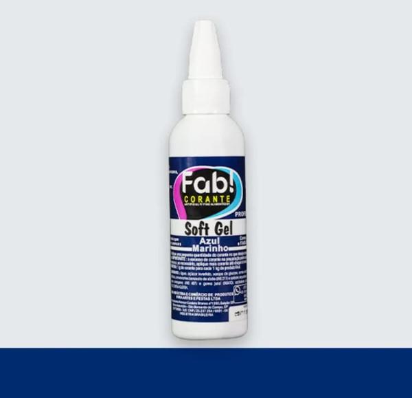 CORANTE SOFT GEL AZUL MARINHO 60G FAB!