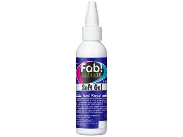 CORANTE SOFT GEL AZUL ROYAL 60G FAB!
