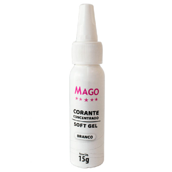 CORANTE SOFT GEL BRANCO 15G MAGO