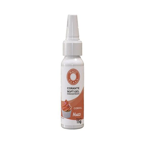 CORANTE SOFT GEL CORAL 15G MAGO