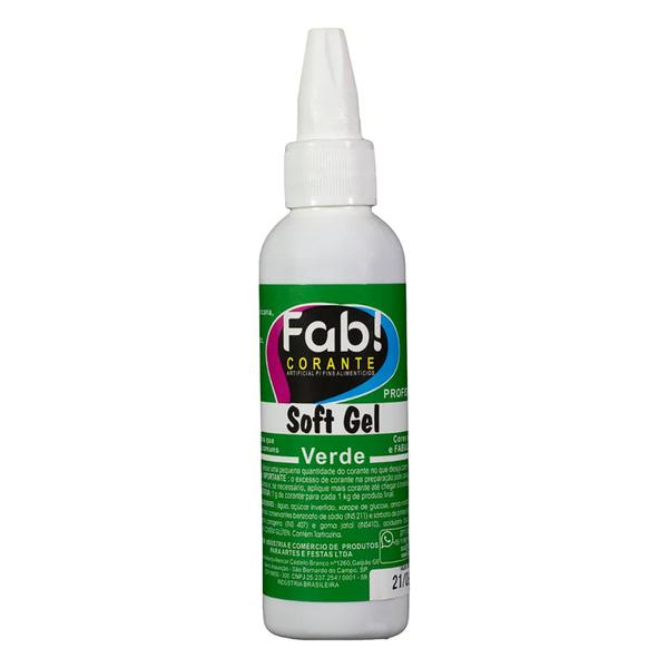CORANTE SOFT GEL VERDE 60G FAB!