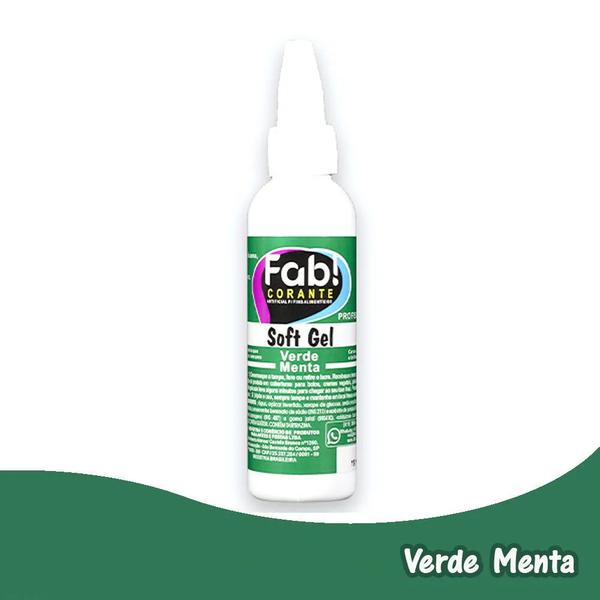 CORANTE SOFT GEL VERDE MENTA 25G FAB!