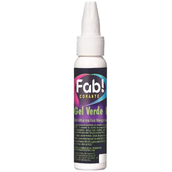 CORANTE SOFT GEL VERDE NEON 25G FAB!