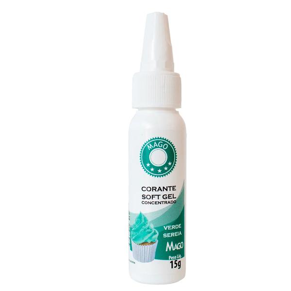 CORANTE SOFT GEL VERDE SEREIA 15G MAGO