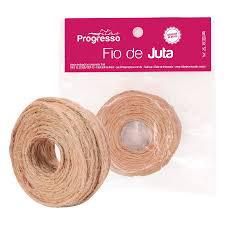 CORDÃO JFA001-003 2,12MM COR 001 NATURAL 20MT UN PROGRESSO