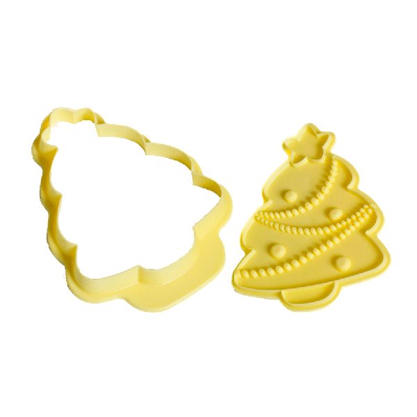 CORTADOR COM CARIMBO ARVORE DE NATAL UN BLUE STAR