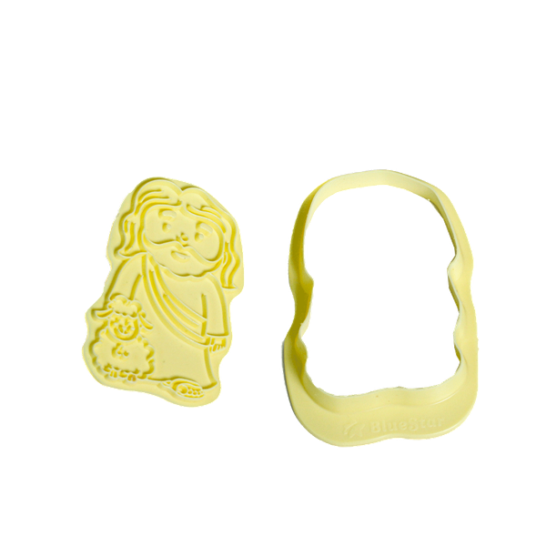 CORTADOR COM CARIMBO JESUS E OVELHINHA 2UN BLUESTAR